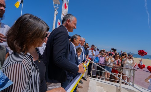 Inauguration du Front de Mer...